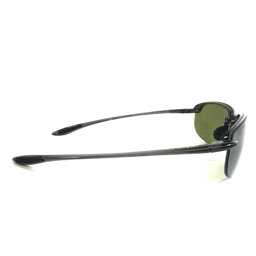 Maui Jim Sunglasses Ho'okipa MJ-407N Translucent Gray Frames w/ Maui HT Lenses